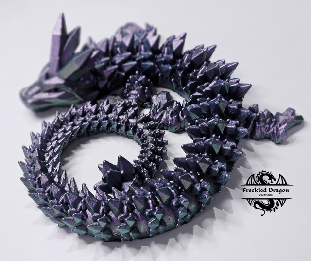 Dragon (Crystal) - Purple