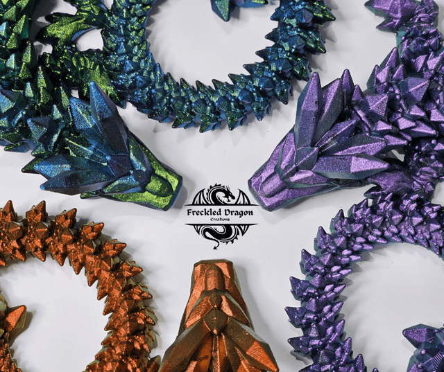 Dragon (Crystal) - Purple