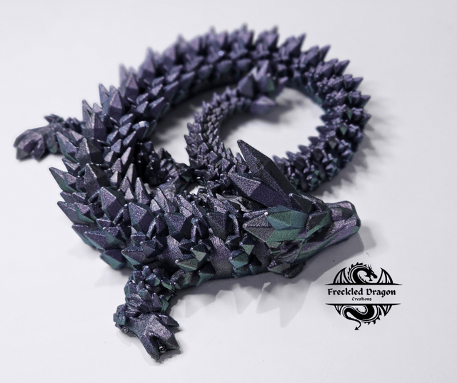 Dragon (Crystal) - Purple