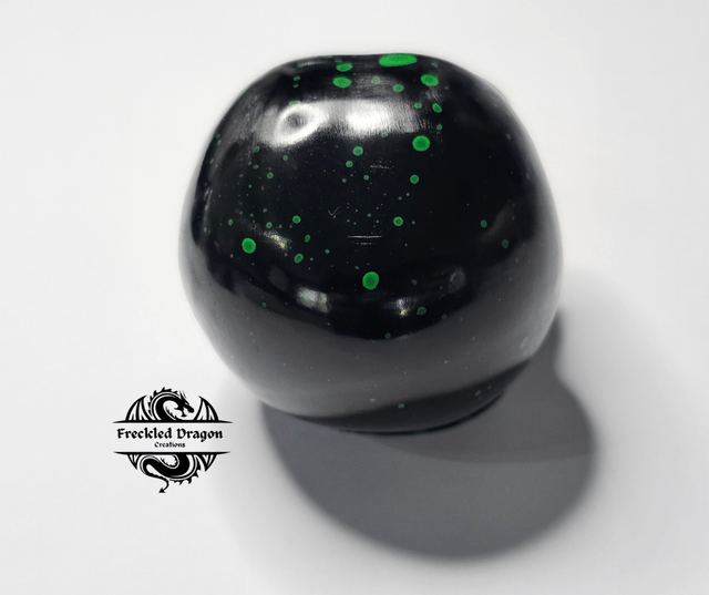 Skull - Green Splatter