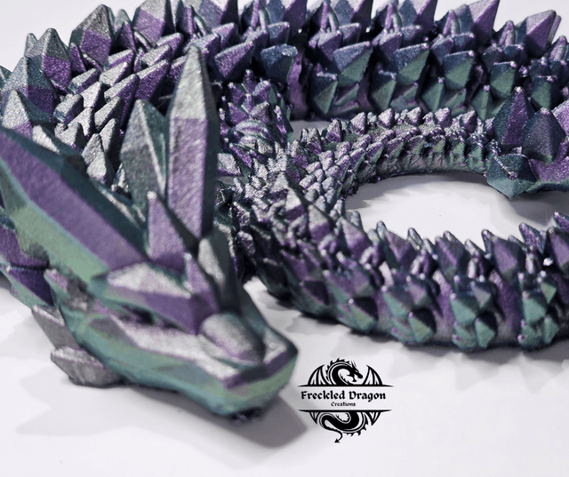 Dragon (Crystal) - Purple