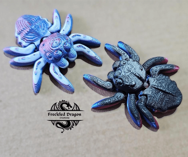 Mini jumping spiders 